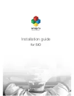 Preview for 1 page of SnapTV Inteno box Installation Manual