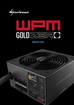 Snarkoon WPM Gold ZERO 550 Manual предпросмотр