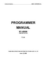 Preview for 1 page of SNBC BT-UR056 Programmer'S Manual