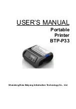 SNBC BTP-P33 User Manual предпросмотр