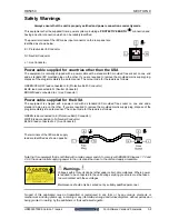 Предварительный просмотр 2 страницы Snell & Wilcox HD5050 Operator'S Manual