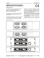 Preview for 1 page of Snell & Wilcox IQCSPI-1 Manual