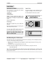 Предварительный просмотр 16 страницы Snell & Wilcox Kudos Plus CVR250 Operator'S Manual