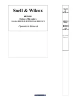 Предварительный просмотр 6 страницы Snell & Wilcox MDD550-50 Operator'S Manual