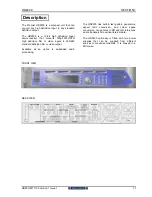 Предварительный просмотр 8 страницы Snell & Wilcox Premier HD HD2200 Installation & Operator'S Manual