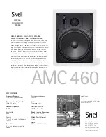 Preview for 1 page of Snell AMC 460 Specifications