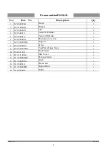 Preview for 32 page of Snell ES-103 Operating Manual And Spare Parts List