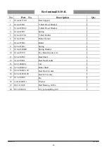 Preview for 40 page of Snell ES-103 Operating Manual And Spare Parts List