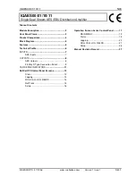 Preview for 1 page of Snell IQAES00 Product Manual