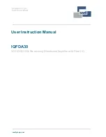 Snell IQFDA30 User Instruction Manual preview