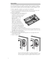 Preview for 8 page of Snell IW-CR7 Owner'S Manual