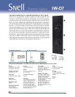 Snell IW-D7 Specification Sheet preview