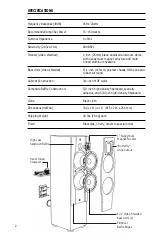 Preview for 2 page of Snell QB 25 Series Owner'S Manual