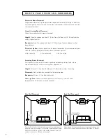 Preview for 4 page of Snell SR.5 Surround Owner'S Manual