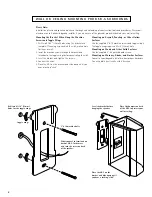 Preview for 6 page of Snell SR.5 Surround Owner'S Manual