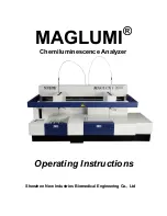 Snibe Maglumi 2000 Operating Instructions Manual preview