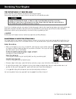 Предварительный просмотр 11 страницы Sno-Tek 136cc Operation Manual