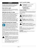 Preview for 4 page of Sno-Tek 24E Service Manual