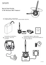 Preview for 1 page of Snom A190 Quick Start Manual