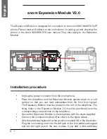 Предварительный просмотр 2 страницы Snom Expansion Module V2.0 User Manual