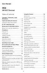 Preview for 2 page of Snom M58 User Manual