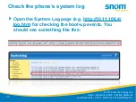 Preview for 18 page of Snom snomIPP-ST314 Configuration Manual