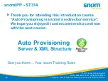 Preview for 20 page of Snom snomIPP-ST314 Configuration Manual