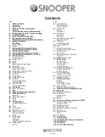 Preview for 4 page of Snooper 6800 SERIES User Manual