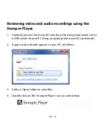 Preview for 15 page of Snooper DVR-1HD User Manual