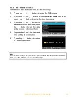 Предварительный просмотр 24 страницы Snooper DVR-4HD User Manual