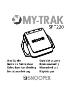 Snooper My-Trak SPT220 User Manual preview