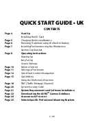 Preview for 2 page of Snooper truckmate s7000 Quick Start Manual