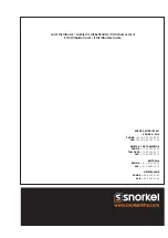 Preview for 25 page of Snorkel S3006P Operator'S Manual