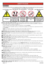 Preview for 11 page of Snorkel SL26RTE Manual