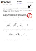 Preview for 25 page of Snorkel SR1054 Operator And  Maintenance Manual