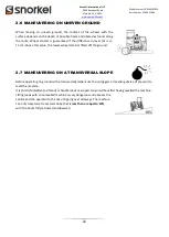 Preview for 28 page of Snorkel SR1054 Operator And  Maintenance Manual