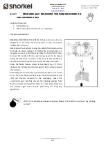 Preview for 111 page of Snorkel SR1054 Operator And  Maintenance Manual