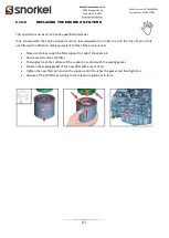 Preview for 127 page of Snorkel SR1054 Operator And  Maintenance Manual