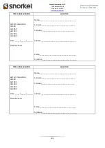 Preview for 182 page of Snorkel SR1054 Operator And  Maintenance Manual