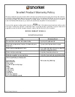 Preview for 194 page of Snorkel SR1054 Operator And  Maintenance Manual