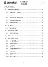 Preview for 3 page of Snorkel SR5719 Operator And  Maintenance Manual