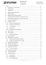 Preview for 4 page of Snorkel SR5719 Operator And  Maintenance Manual