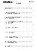 Предварительный просмотр 5 страницы Snorkel SR5719 Operator And  Maintenance Manual