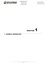 Preview for 9 page of Snorkel SR5719 Operator And  Maintenance Manual