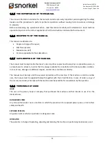 Preview for 11 page of Snorkel SR5719 Operator And  Maintenance Manual