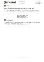 Preview for 15 page of Snorkel SR5719 Operator And  Maintenance Manual