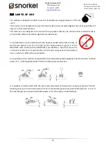 Preview for 23 page of Snorkel SR5719 Operator And  Maintenance Manual