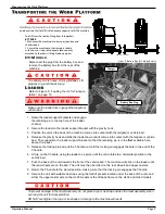 Предварительный просмотр 16 страницы Snorkel UL25 Parts & Service Manual