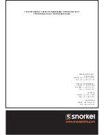 Предварительный просмотр 94 страницы Snorkel UL25 Parts & Service Manual