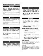 Preview for 3 page of Snow Hawk 600HO Set-Up, Service And Shop Manual